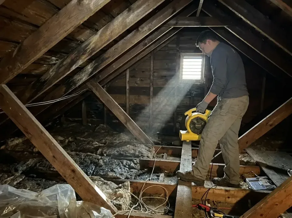 attic-water-damage-drying-proc-007 — frequently asked questions, Emergency Water Extraction & 24/7 Flood Response in Summerf…